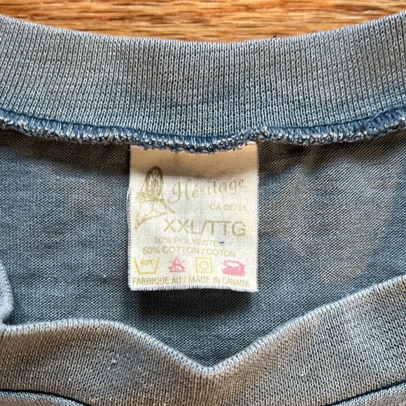 Vintage Sailboat Salt Club T-Shirt / 90s / XXL - Picture 3 of 10